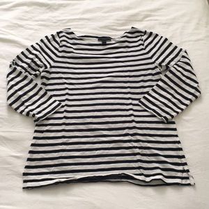 J Crew Breton stripe shirt